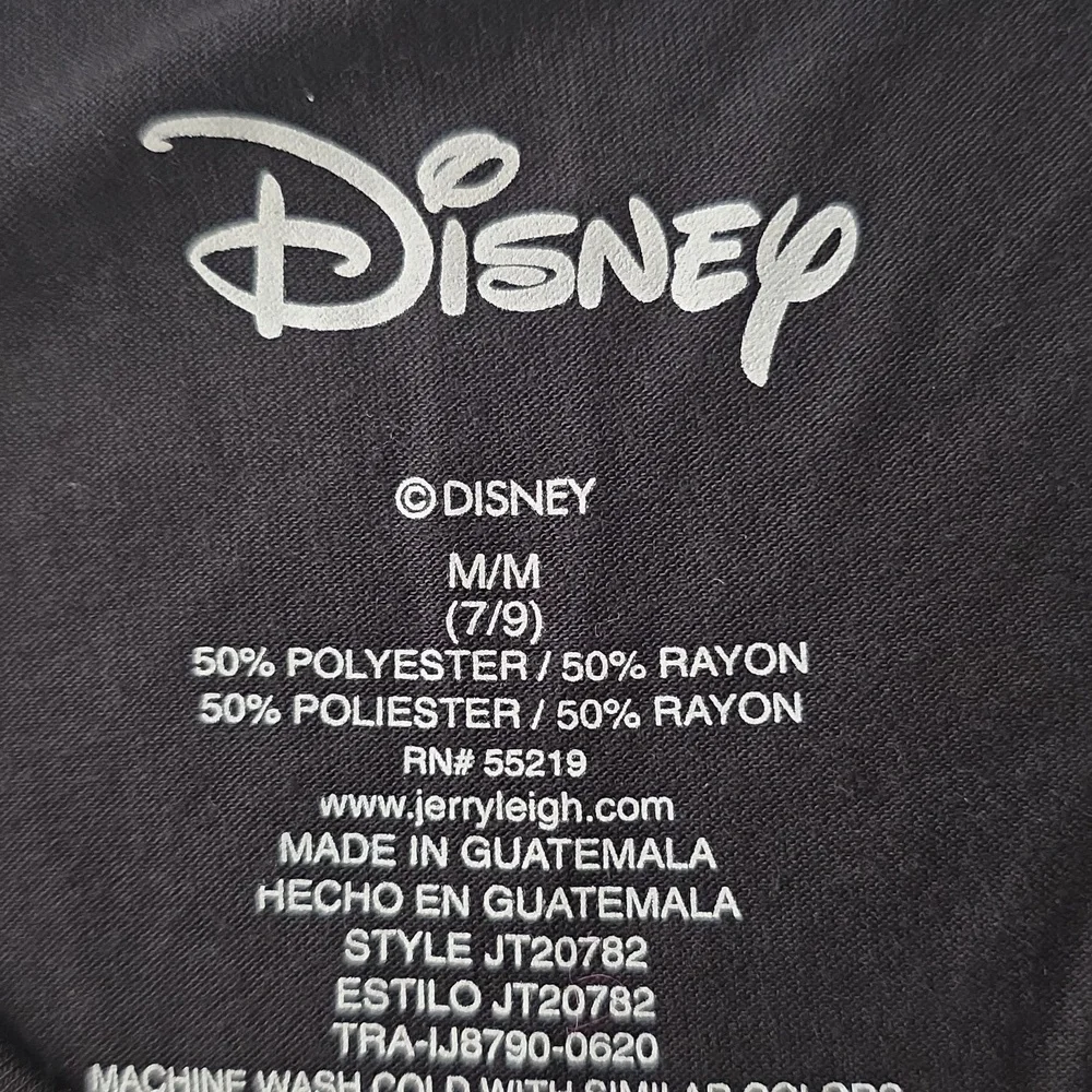 Disney Minnie Mouse Girls Black Tank Top M 7\8 - Picture 6 of 8